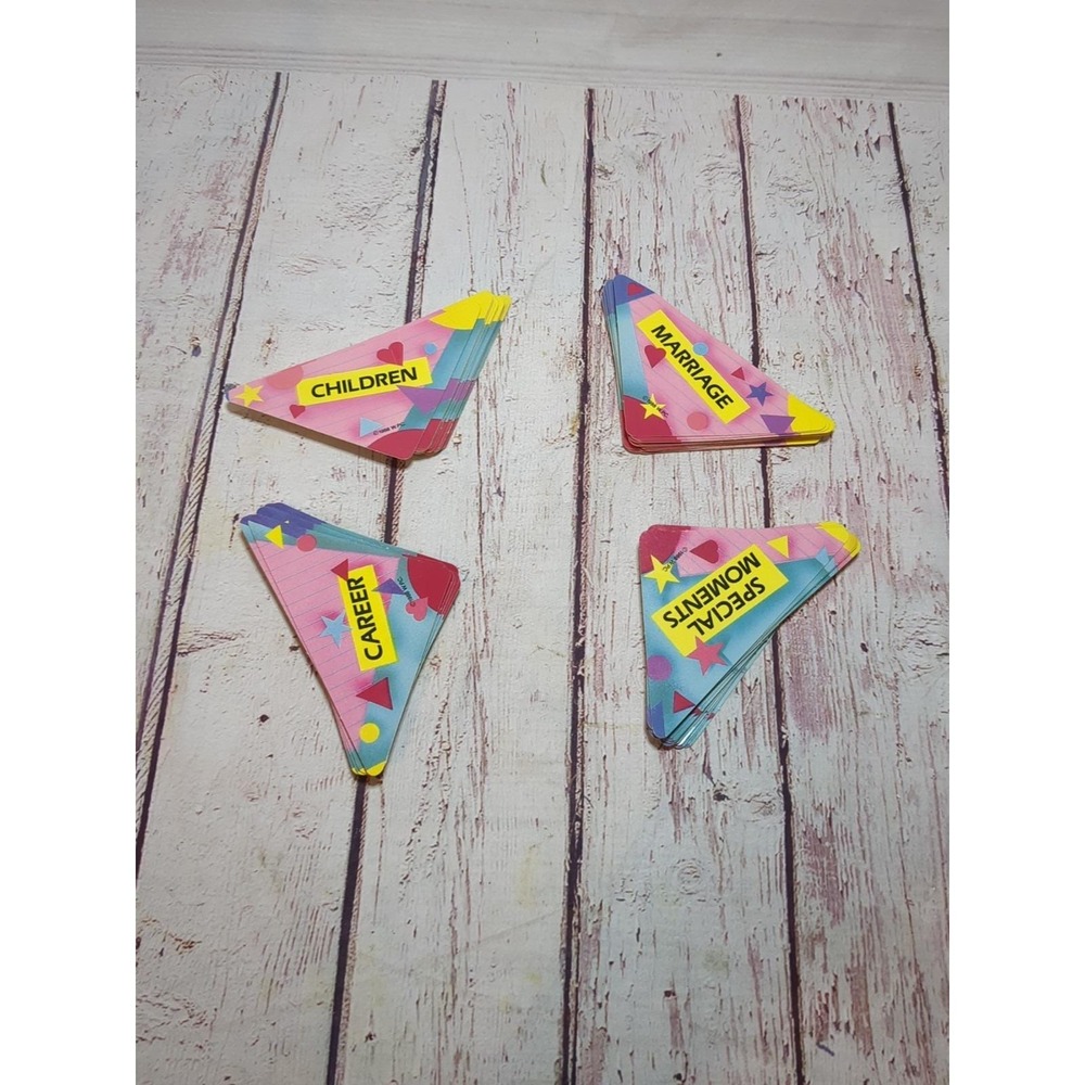 1988 Girl Talk Game Replacement Lot of 95 Game Cards‎